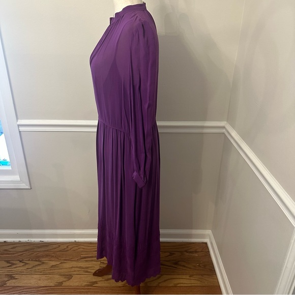 VANE5SA BRUNO maxi dress in purple- Size 36/2-4 - Picture 4 of 8